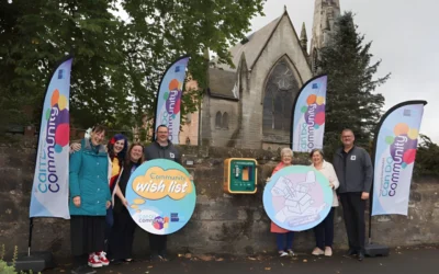 Answering the wish of Blantyre Old Parish Church with a community defibrillator