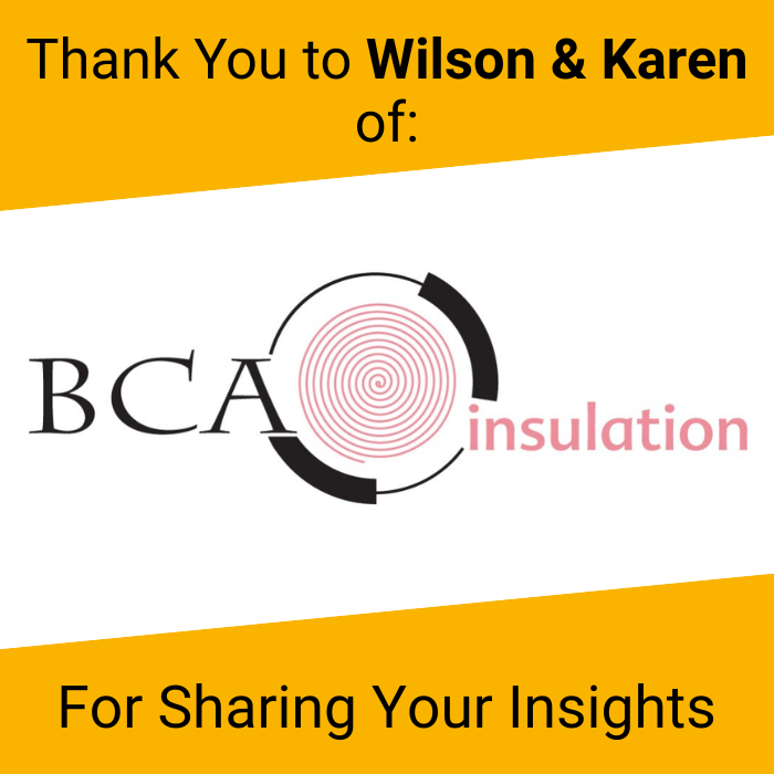 The Insulation Crisis in Homes - Thank You Wilson and Karen Shaw