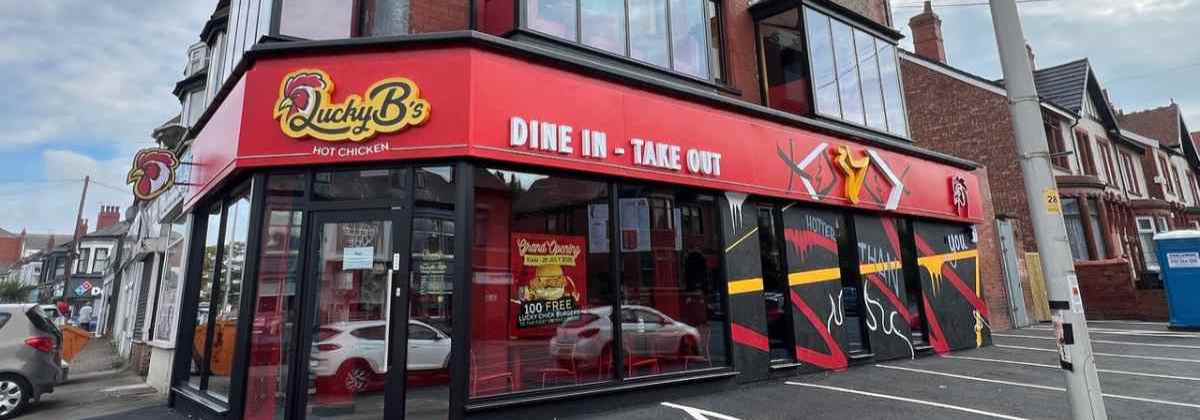 Delivering Lucky B’s Hot Chicken in Blackpool - Desktop - Block Architects